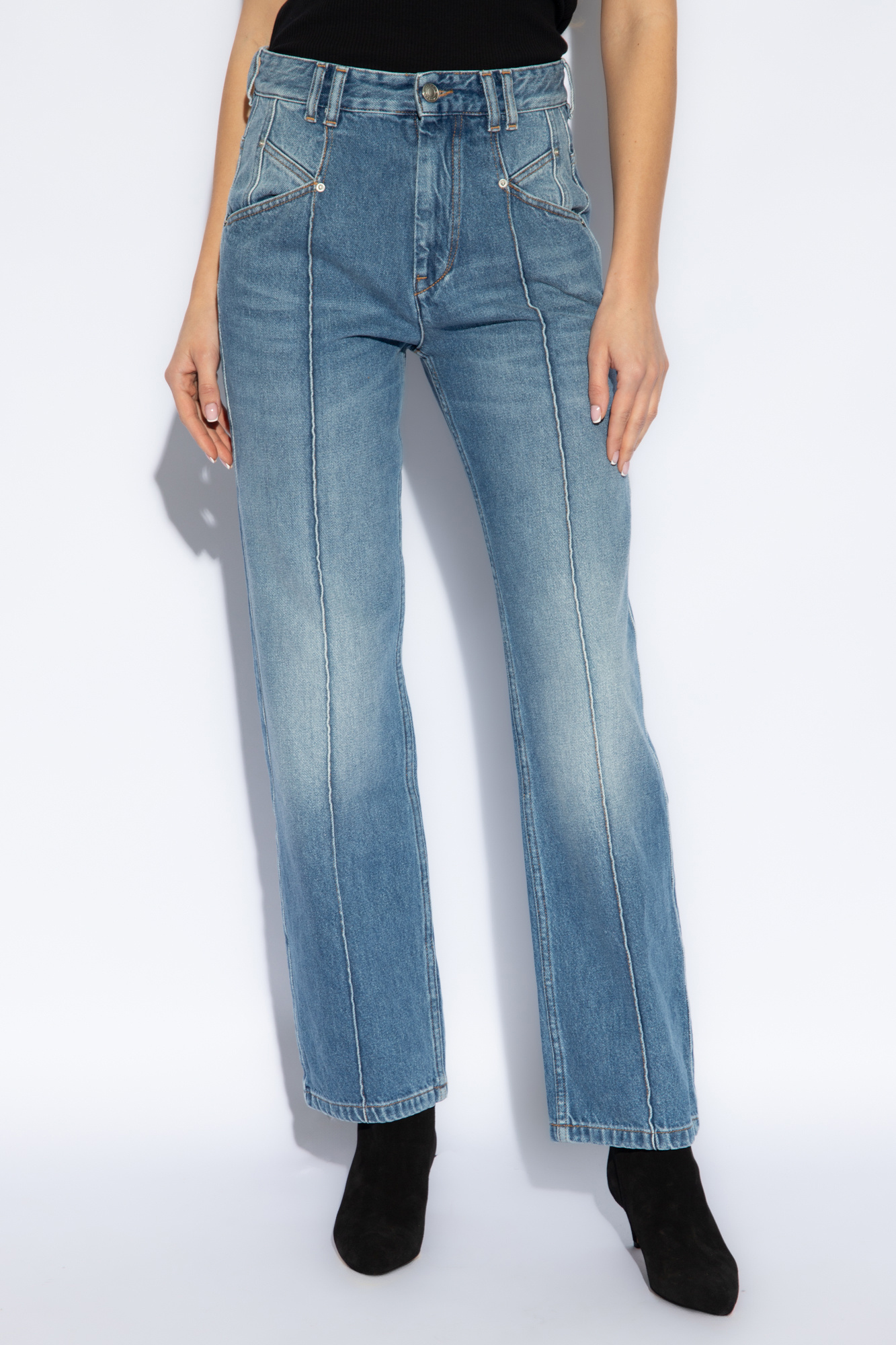 Blue 'Nadege' boyfriend jeans Isabel Marant - Vitkac Italy